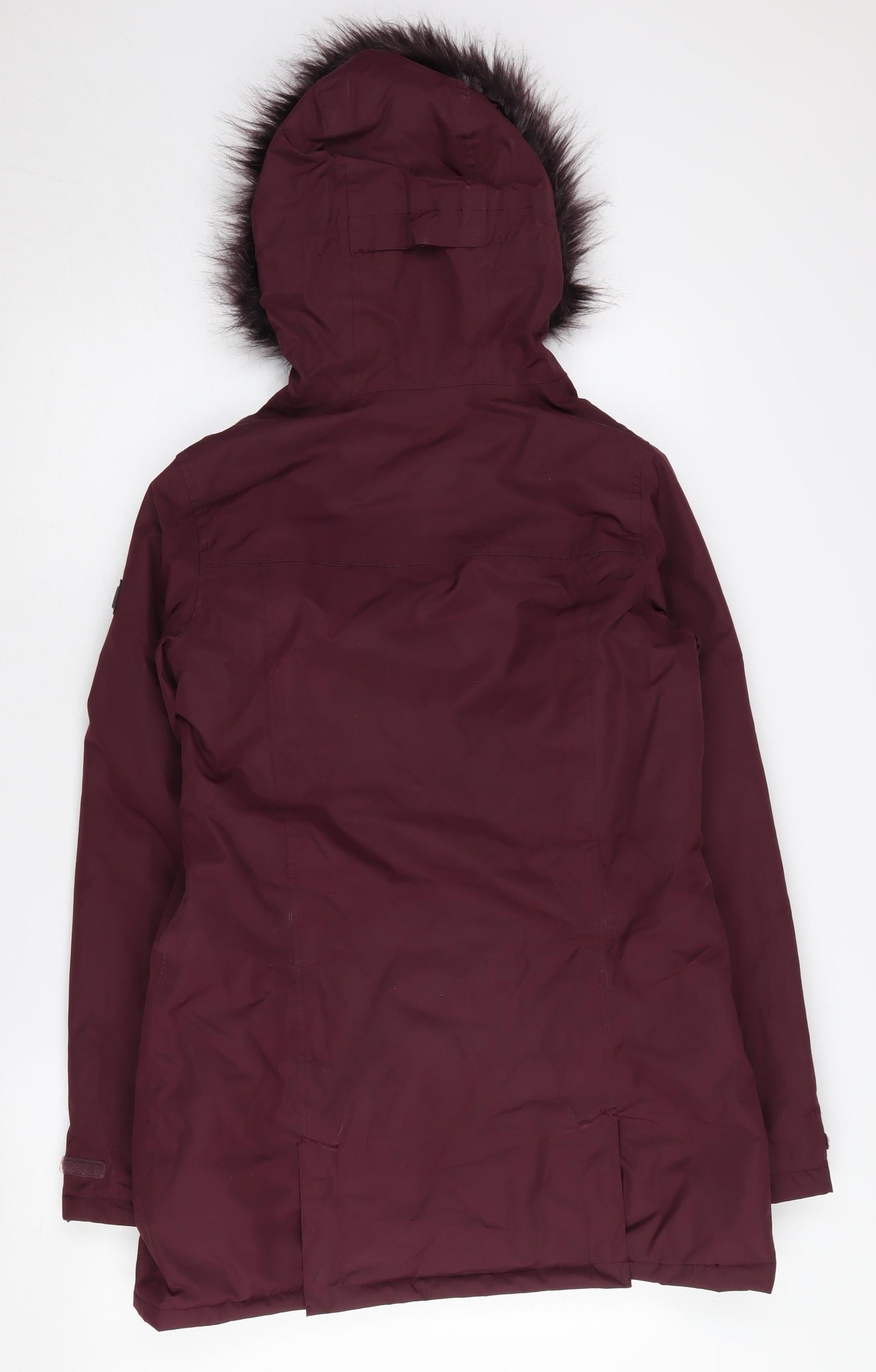Womens UK Size 10 Regatta Purple Parka Coat