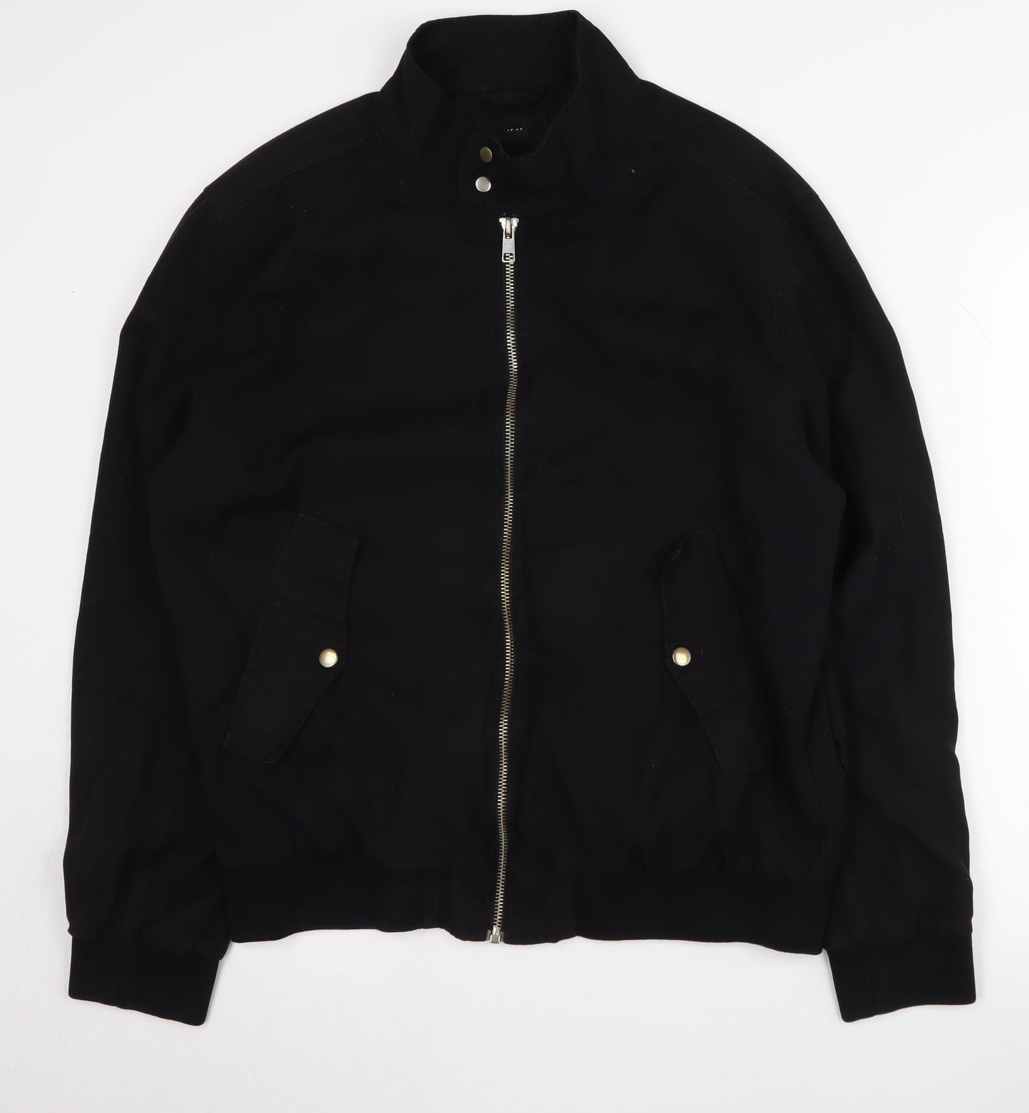 Mens UK Size L H&M Black Basic Jacket