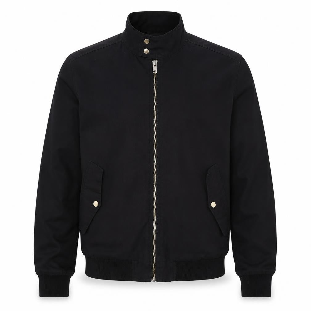 Mens UK Size L H&M Black Basic Jacket