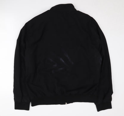 Mens UK Size L H&M Black Basic Jacket