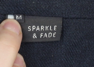 Sparkle & Fade Blue Women's Blazer M, Cotton, Casual