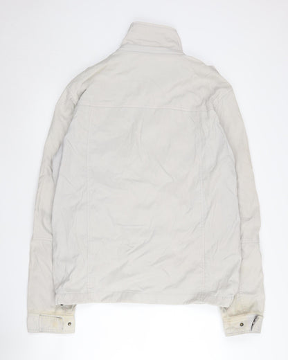 Mens UK Size L Reserved Corp Beige Basic Jacket