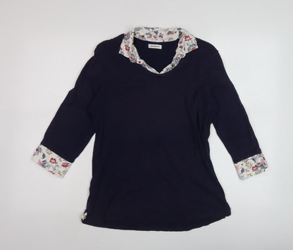Womens UK Size M Damart Black  Blouse