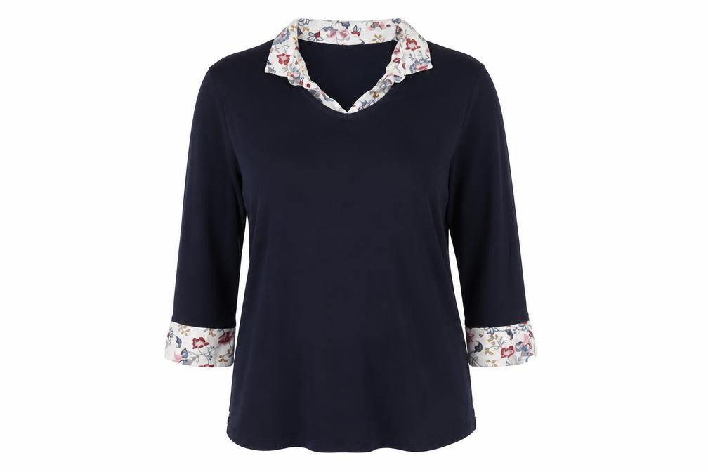 Womens UK Size M Damart Black  Blouse