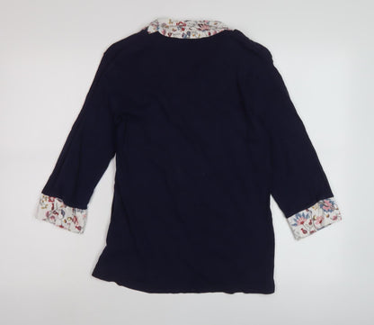 Womens UK Size M Damart Black  Blouse