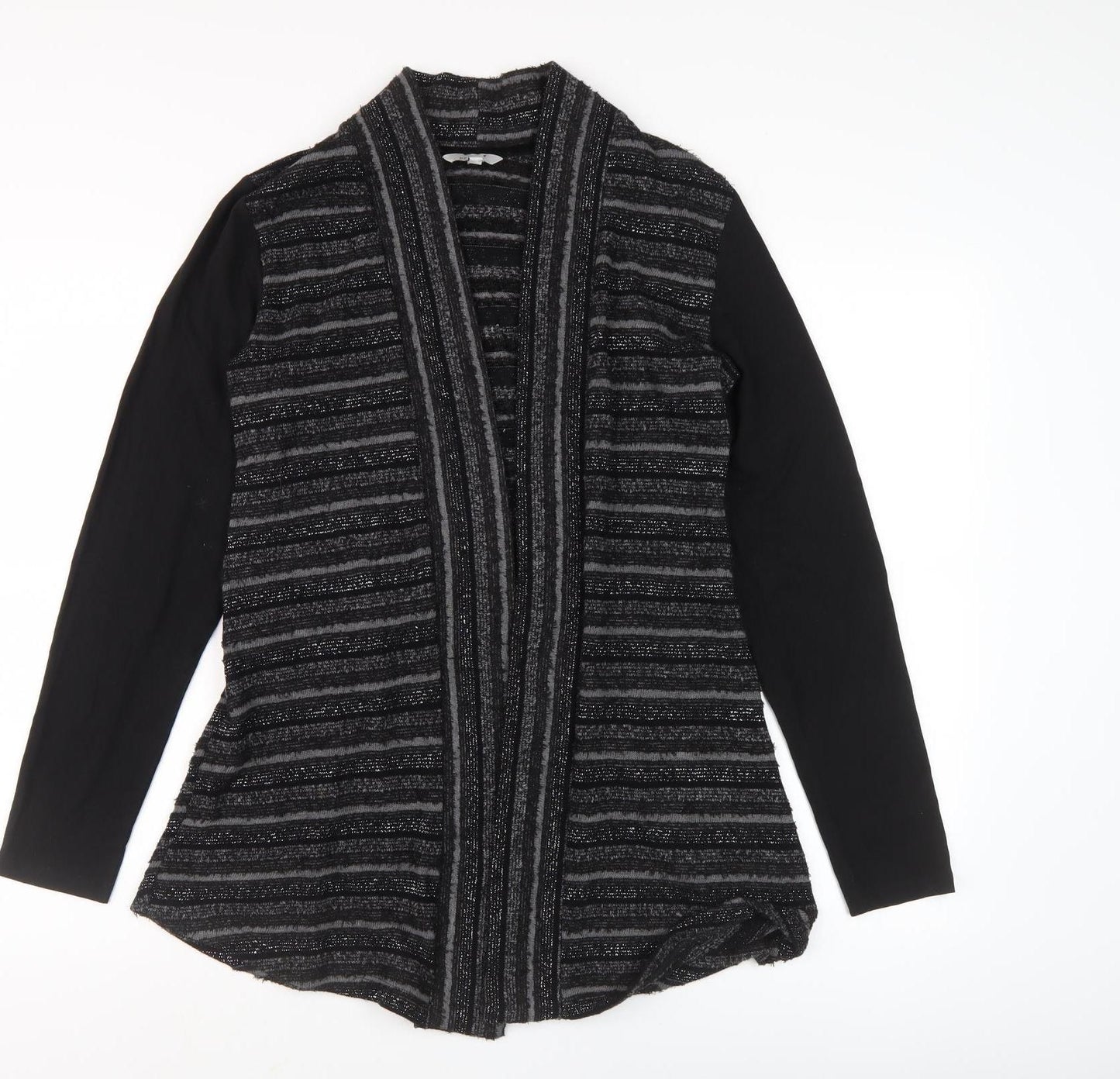 Womens UK Size 10 Per Una Black Cardigan Jumper