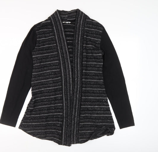 Womens UK Size 10 Per Una Black Cardigan Jumper