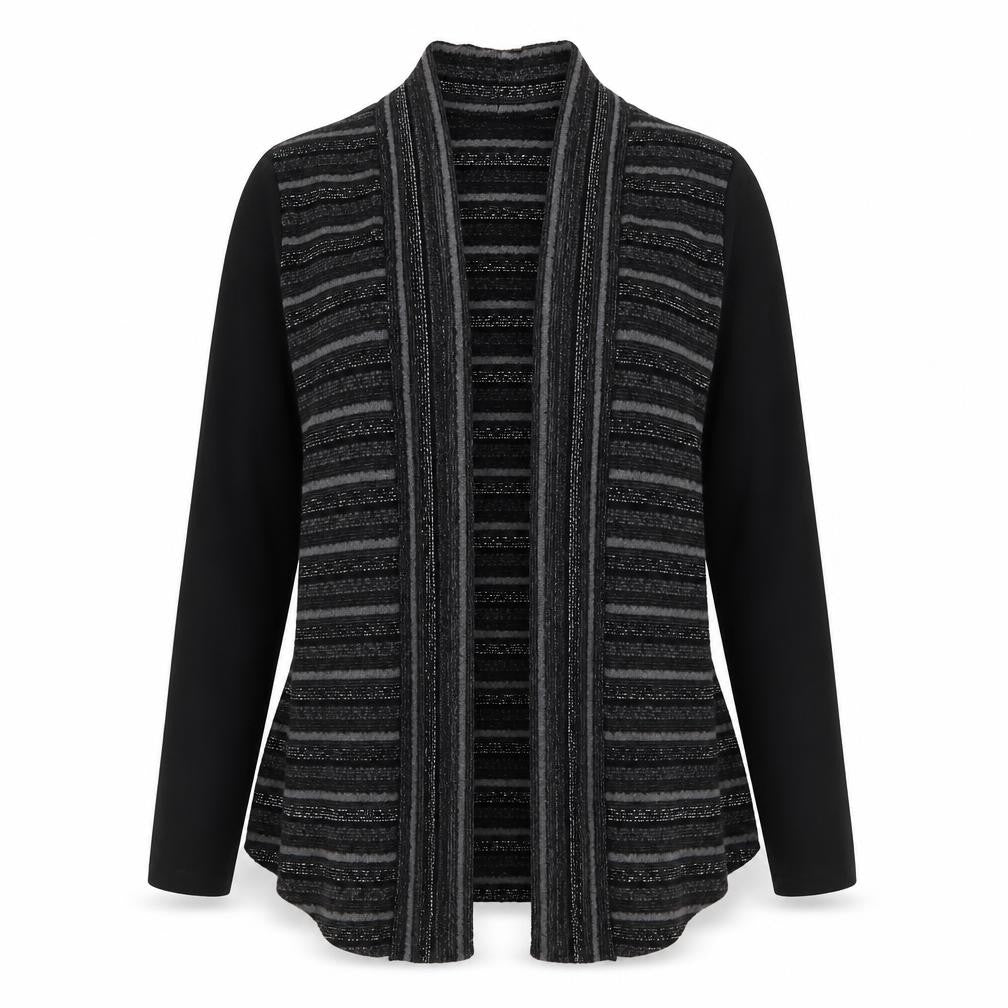 Womens UK Size 10 Per Una Black Cardigan Jumper