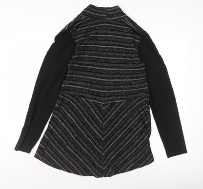 Womens UK Size 10 Per Una Black Cardigan Jumper