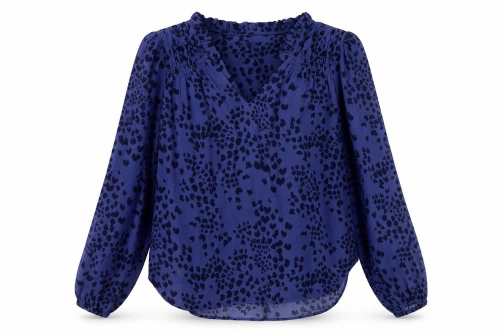 Womens UK Size 8 Marks and Spencer Blue  Blouse