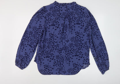 Womens UK Size 8 Marks and Spencer Blue  Blouse