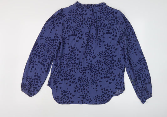 Womens UK Size 8 Marks and Spencer Blue  Blouse
