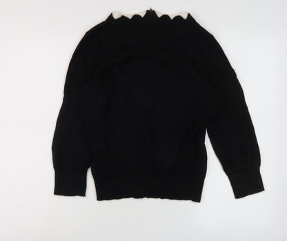 Hobbs Women's Black Pullover Jumper Size 12