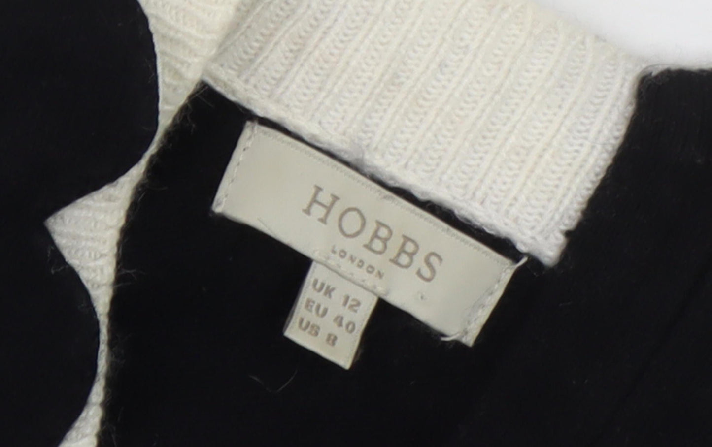 Hobbs Women's Black Pullover Jumper Size 12
