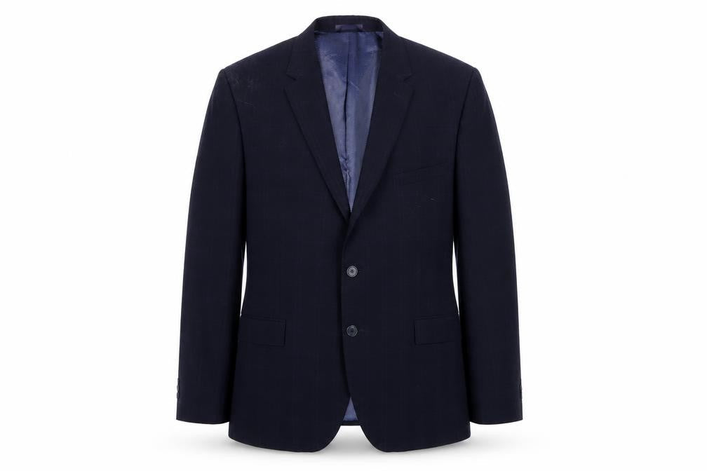Mens UK Size 36 Marks and Spencer Regular Blue Suit Jacket
