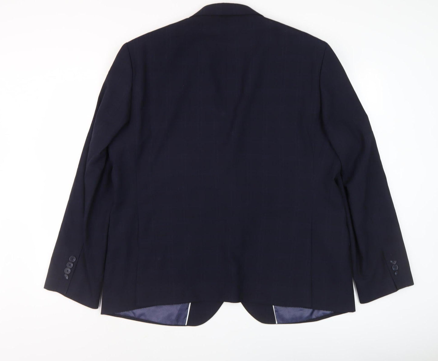 Mens UK Size 36 Marks and Spencer Regular Blue Suit Jacket