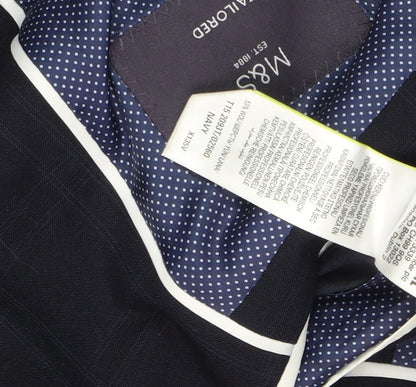 Mens UK Size 36 Marks and Spencer Regular Blue Suit Jacket