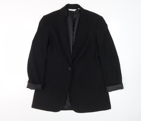Womens UK Size 8 NEXT Black Single-Breasted