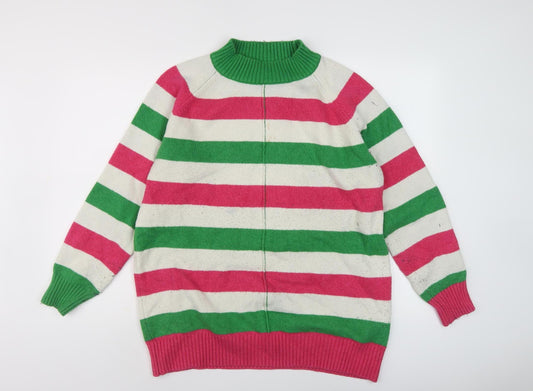 Womens UK Size UK 12 NEXT Multicoloured Pullover Jumper