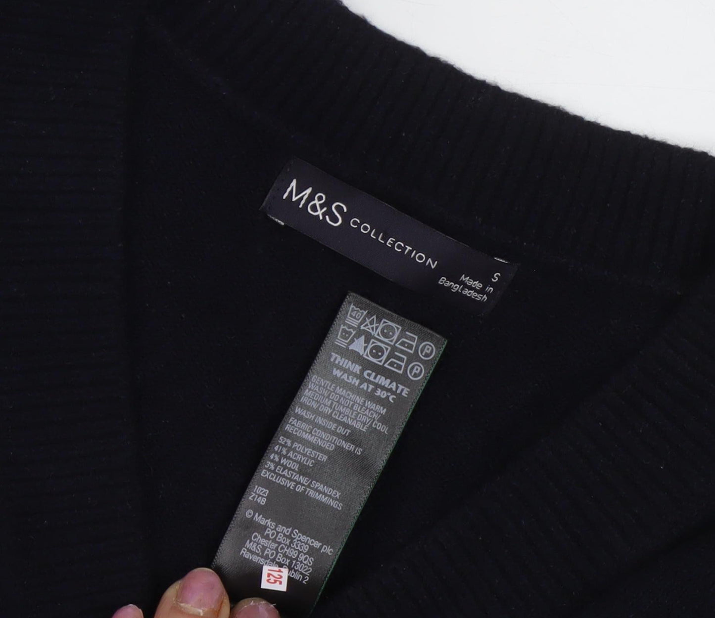 Womens UK Size S Marks and Spencer Multicoloured Jumper Jumper