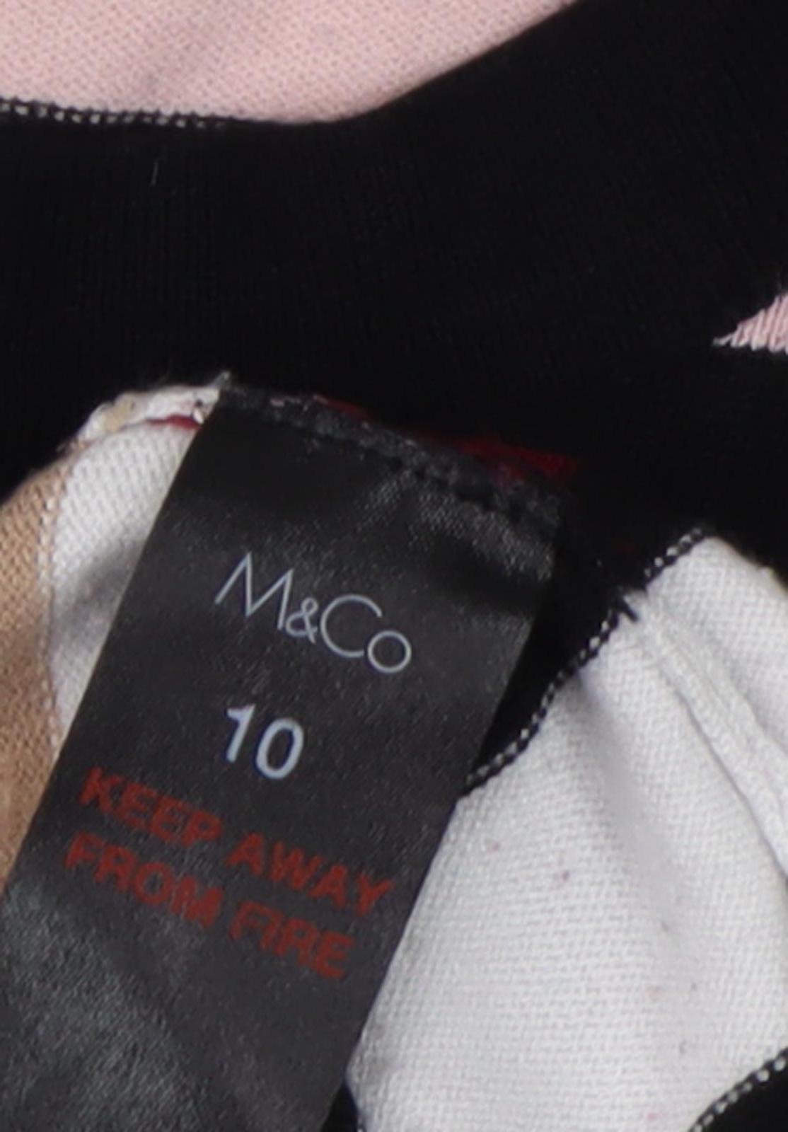Womens UK Size 10 M&Co Multicoloured Pullover Jumper