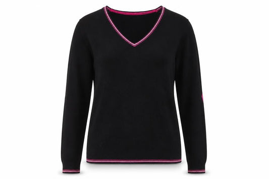 247 Women's Black Pullover Jumper - Size M