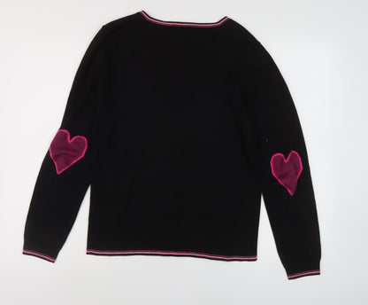247 Women's Black Pullover Jumper - Size M