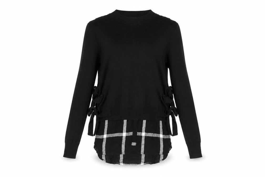 Womens UK Size 6 River Island Black Pullover Jumper