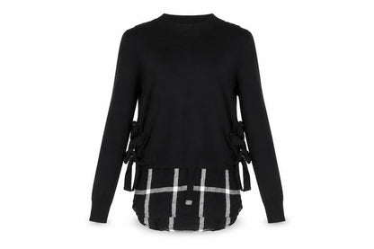 Womens UK Size 6 River Island Black Pullover Jumper