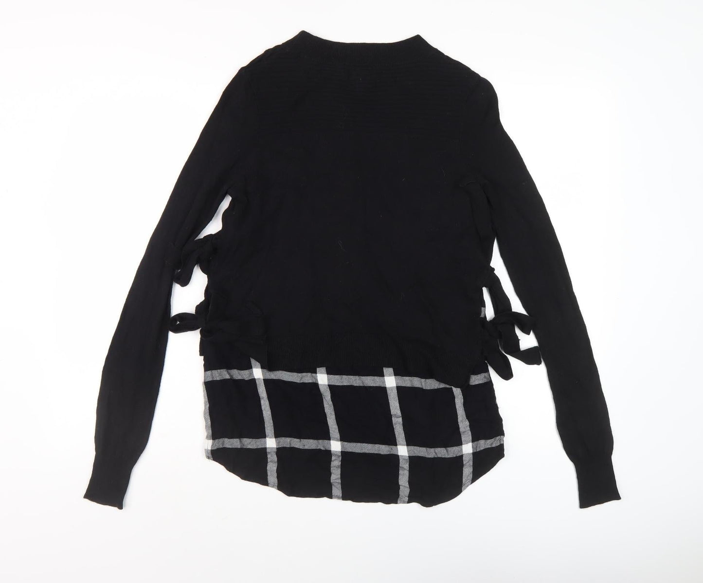 Womens UK Size 6 River Island Black Pullover Jumper