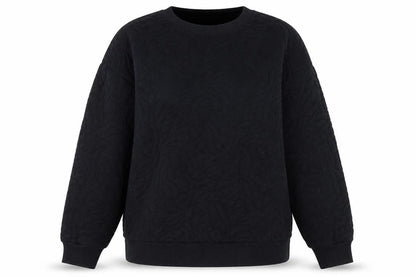 Womens UK Size 16 Marks and Spencer Black Pullover Sweatshirt