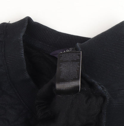 Womens UK Size 16 Marks and Spencer Black Pullover Sweatshirt