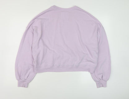 Womens UK Size S Hollister Purple  Sweatshirt