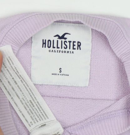 Womens UK Size S Hollister Purple  Sweatshirt