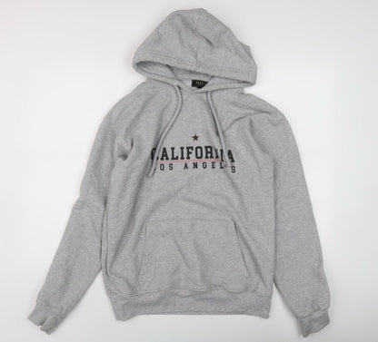 Lipsy Women's Grey Pullover Hoodie M with Logo