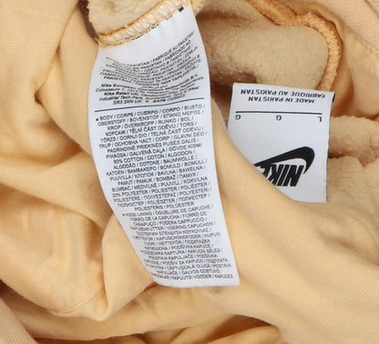 Nike Unisex Beige Hoodie L