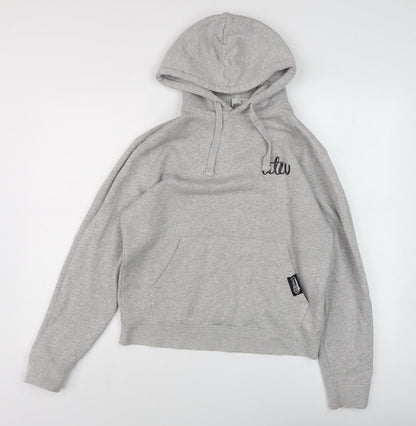 ATU Men's Grey Fleece Pullover Hoodie S