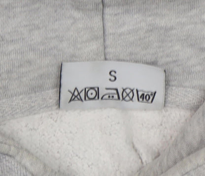 ATU Men's Grey Fleece Pullover Hoodie S