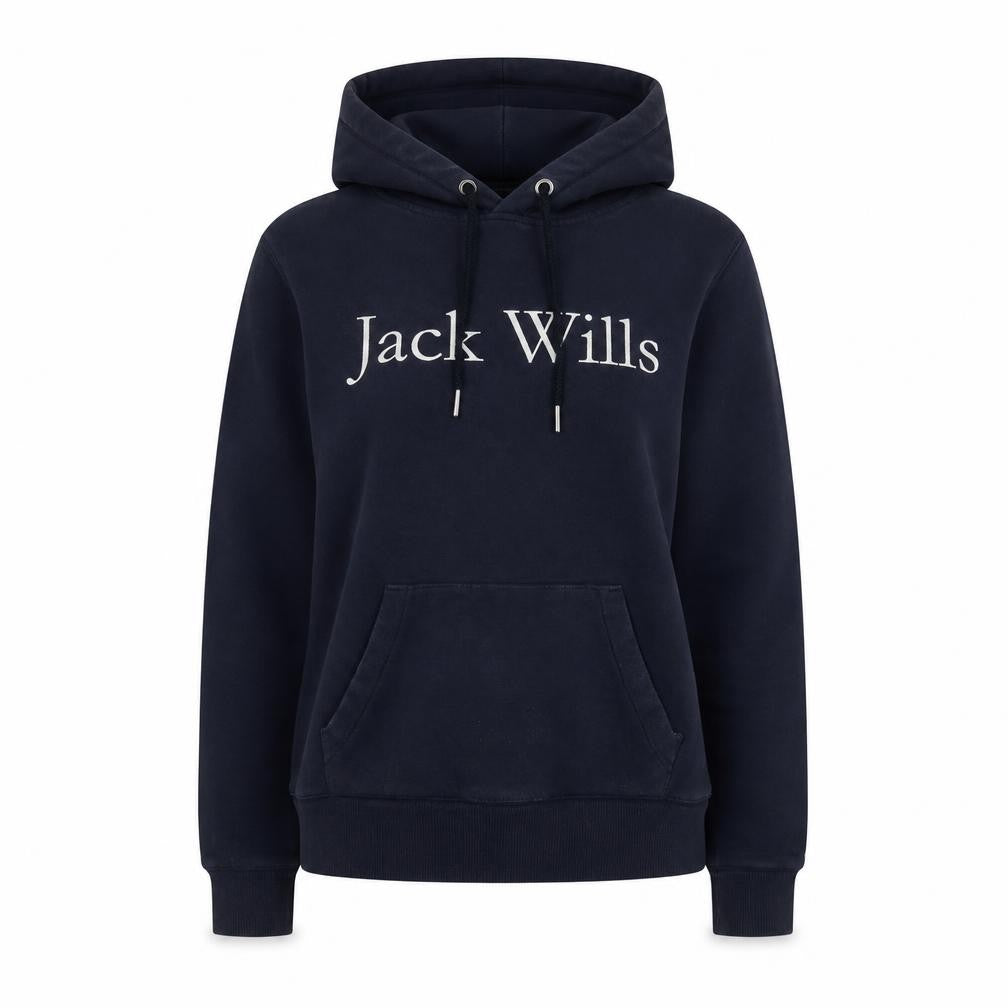 Womens UK Size 8 Jack Wills Blue Pullover Hoodie