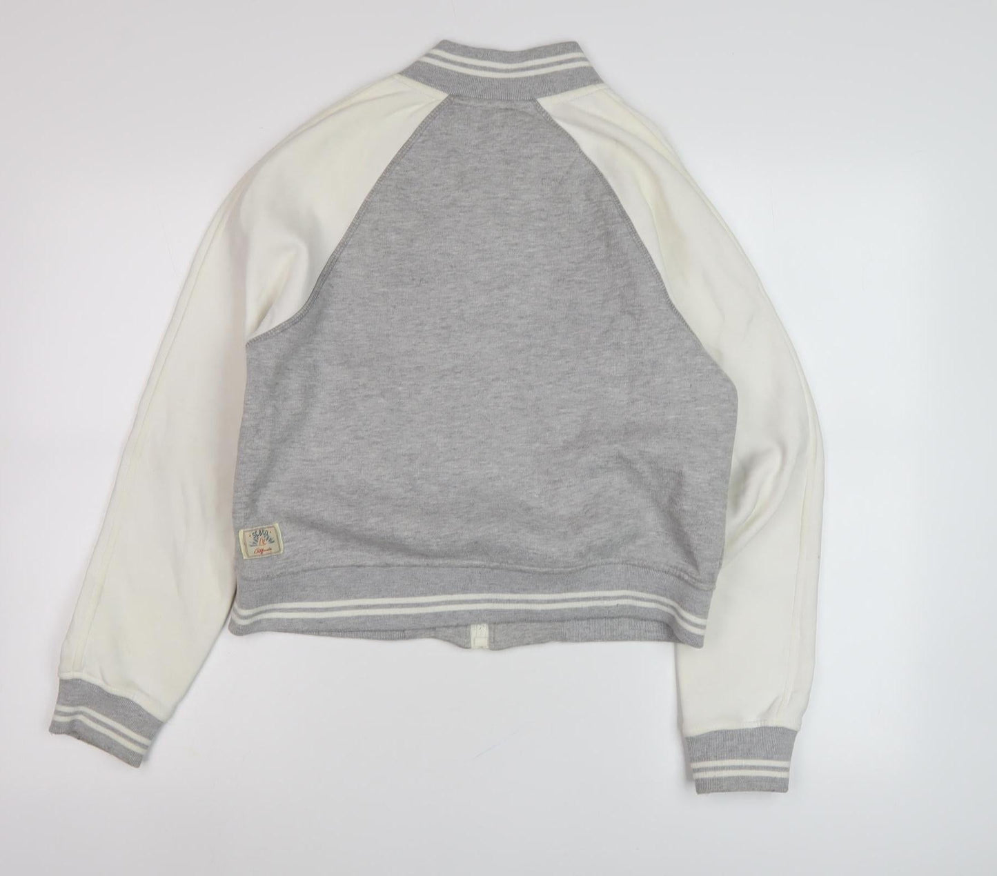 SoulCal & Co Women's Grey Full Zip Hoodie Size 10