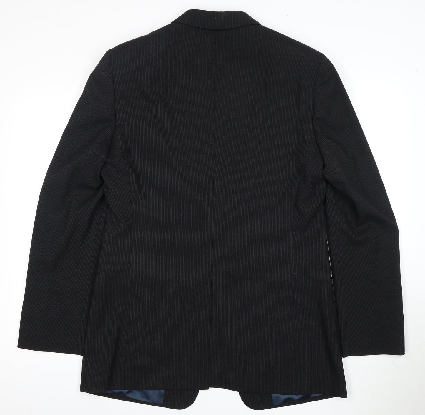 Balmain Men's Black 40 Long Jacket Blazer