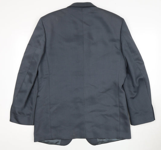 Mens UK Size 50 Tom English Regular Grey Suit Jacket
