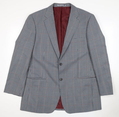 Mens UK Size 46 Skopes Regular Multicoloured Suit Jacket
