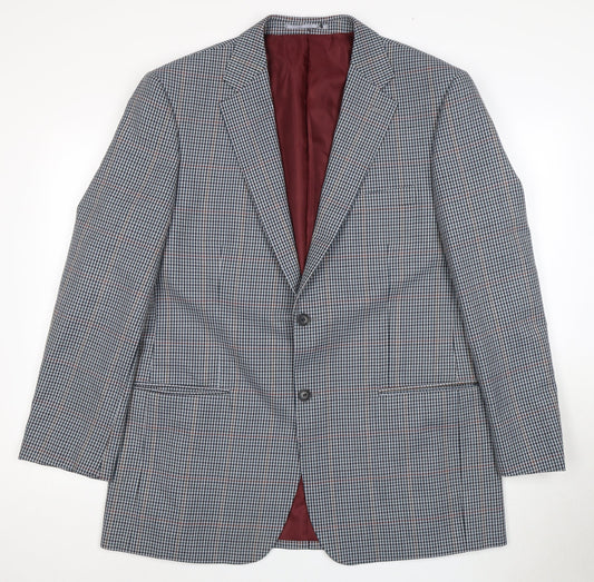 Mens UK Size 46 Skopes Regular Multicoloured Suit Jacket