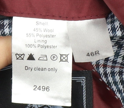 Mens UK Size 46 Skopes Regular Multicoloured Suit Jacket