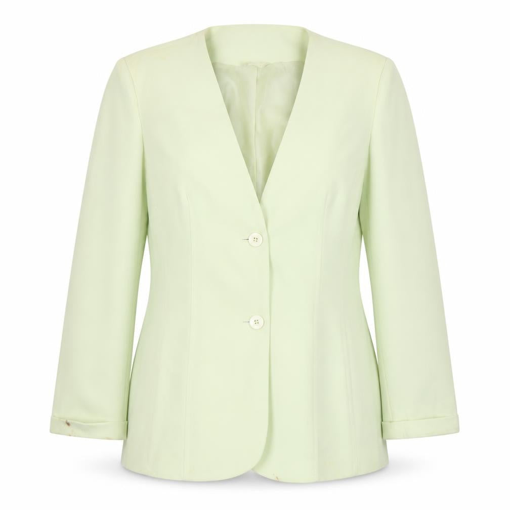Womens UK Size 14 Berkertex Regular Green Blazer