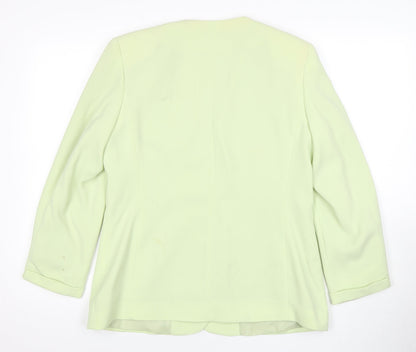 Berkertex Women's Green Jacket Size 14 Classic Blazer