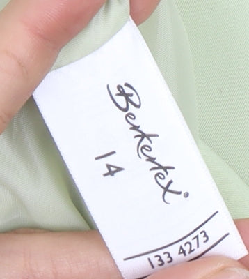 Berkertex Women's Green Jacket Size 14 Classic Blazer