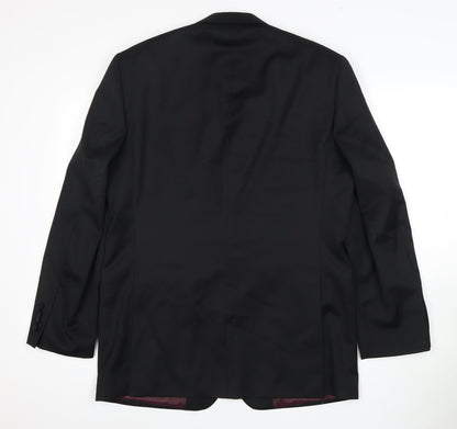 Mens UK Size 40 Daniel Hechter  Black Suit Tuxedo