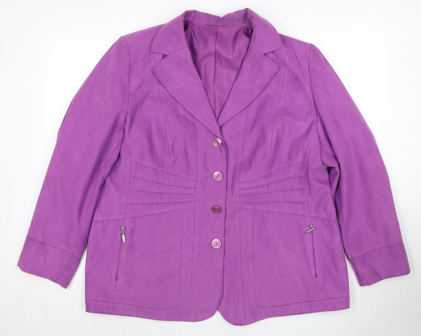 Womens UK Size 14 Kirsten Purple